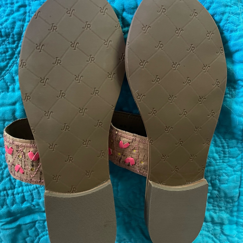 Jack Rogers NWOT Cork Slide Sandal - Picture 2 of 2